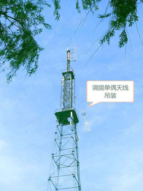 鞍山天翔广播电视设备,广播电视发射天线,单偶天线,调频广播